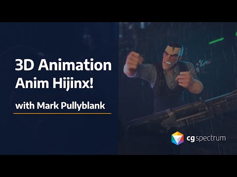 CGS Live - 3D Animation 07 - Pushing poses and tweaking curves