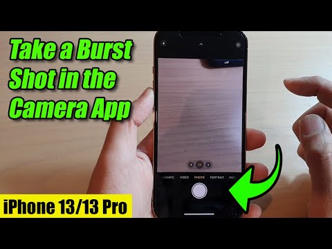 iPhone 13/13 Pro: How to Take a Burst Shot in the Camera App