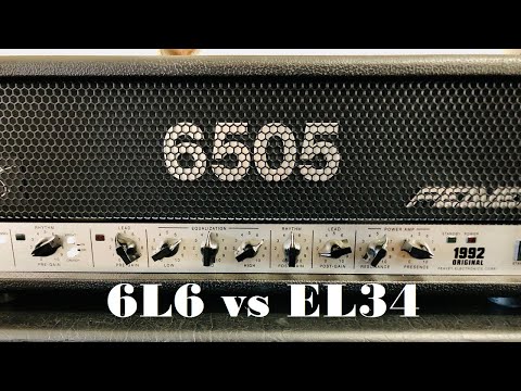Peavey 6505 1992 Original w/ 6L6 vs EL34, with special guest Mesa Boogie Mark IIC+