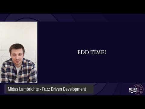 RustConf 2021 - Fuzz Driven Development by Midas Lambrichts