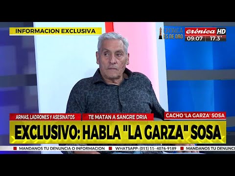 Chorros eran los de antes: Nos visita "La Garza" Soa