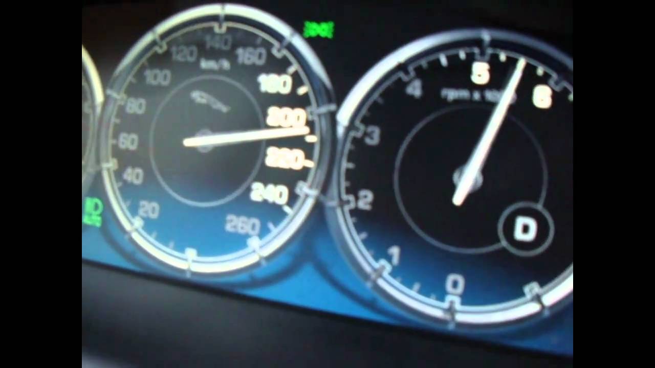 2010 Jaguar New XJ 5.0 Litre V8 LWB Portfolio Acceleration and Sound