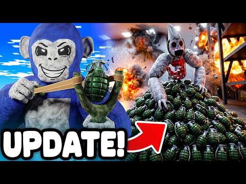I Bought the $30 SECRET GRENADE SLINGSHOT to Fight EVERY MONSTER in Scary Baboon! (Scary Baboon VR)