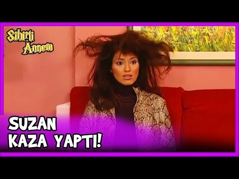Suzan, Betüş'ün Arabasıyla Kaza Yaptı - Sihirli Annem 34. Bölüm