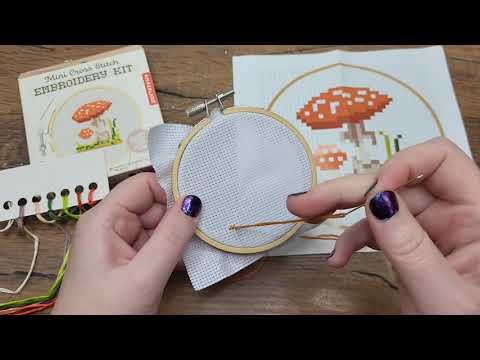 Trying Cross Stitching for the First Time! ★ First Impressions