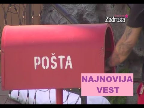 SAOPŠTENJE PRODUKCIJE - OGLASILI se VAŽNIM PISMOM - Zadrugari SKOČILI KAO OPARENII #zadruga#zadruga5