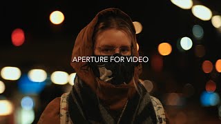 CUÁL ES LA MEJOR APERTURA PARA TRABAJAR EN VIDEO? 🎥