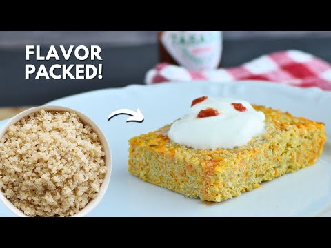 This is my new favorite quinoa recipe | Easy 5 Ingredient Quinoa Bake