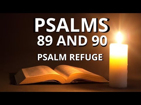 📌PSALM 89 AND PSALM 90 COMPLETE | MOMENTS WITH GOD! BIBLE.