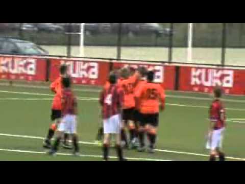 Doelpunt van Douwe 30-10-10 tegen Wasmeer
