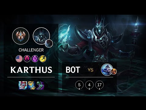 Karthus Bot vs Ashe - NA Challenger Patch 10.23