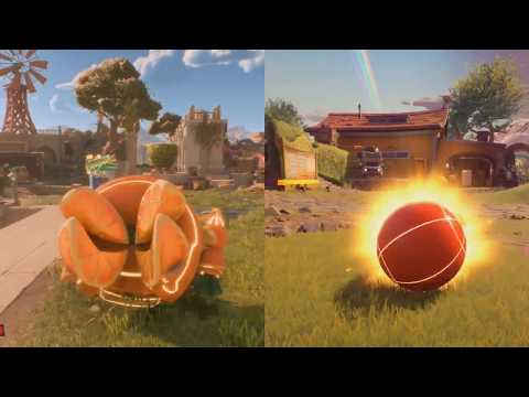 PLANTS ABILITIES COMPARISON - PvZ GW2 X PvZ BFN
