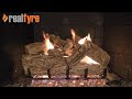 Real Fyre 24" Rugged Oak ANSI Certified Vented Natural Gas Logs Set with Variable Flame Automatic Pilot Kit