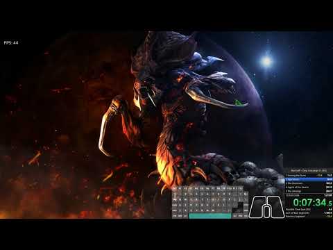 Starcraft Zerg Campaign Speedrun [1:19:51] former WR