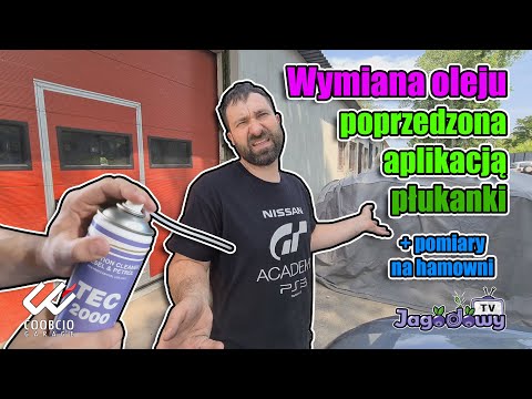 Coobcio Garage - wymiana oleju + aplikacja płukanki || test na hamowni