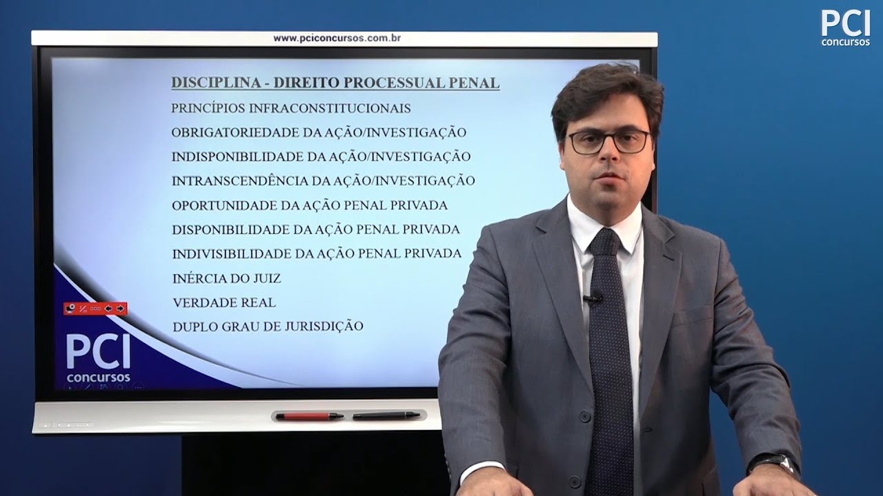 Aula 02 - Princípios Infraconstitucionais do Processo Penal