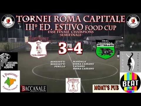 TRC III° Ed.ESTIVO - Ca8 - FOOD CUP -CHAMPIONS- SEMIFINALE -ATL.  JAMBOREE T. - TIGRENERA S. 3-4