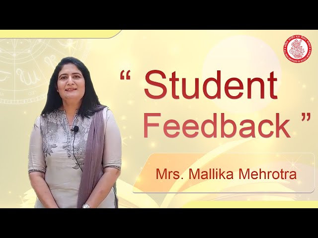 Student Feedback