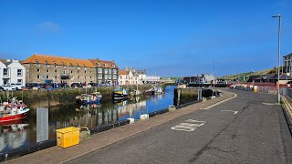 Live walk in stunning Eyemouth, Scotland