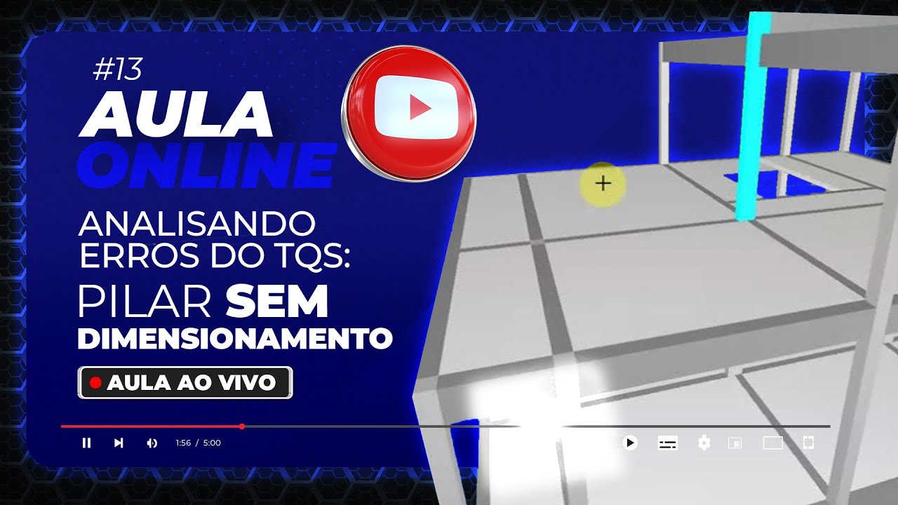 Aula #013 - Analisando erros no TQS: Pilar sem dimensionamento