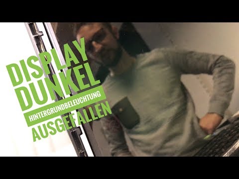 Display dunkel, Hintergrundbeleuchtung ausgefallen am HP 15-r100 - Displaykabel hat sich gelöst