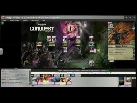 40K Conquest on OCTGN - Archon Salaine Morn vs Archon Salaine Morn