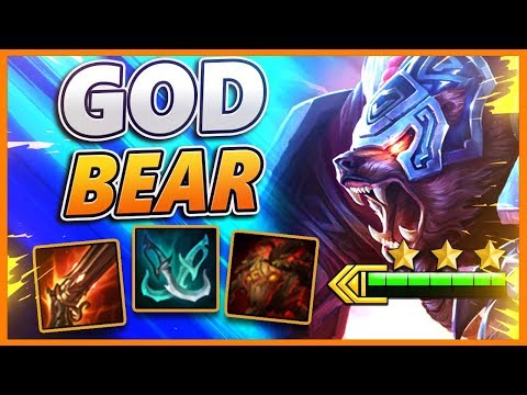 *5.OO ATTACK SPEED BEAR* LITTERALY THE MOST BROKEN TFT CHAMPION (WTF) - BunnyFuFuu TFT