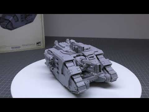 Space Marine Legion Sabre Tank - Review (HH)