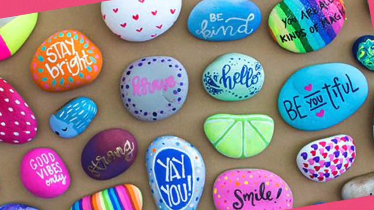 How to Paint Kindness Rocks
