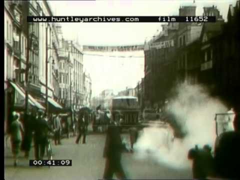 Cardiff Trams, 1920's - Film 11652