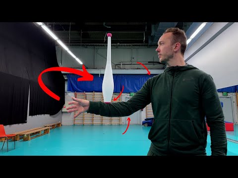 Arm roll to balance | Juggling tutorial