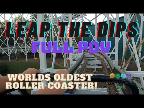 Leap the Dips POV - Ride the World's Oldest Roller Coaster at Lakemont Park!