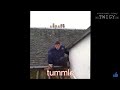 Funny Scottish guy gets stuck on a roof funniest Scottish video ever
