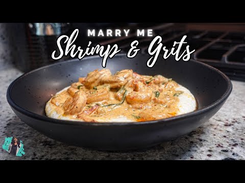 HOW TO MAKE THE MOST AMAZING "MARRY ME" SHRIMP AND GRITS | 30-MINUTE EASY RECIPE TUTORIAL
