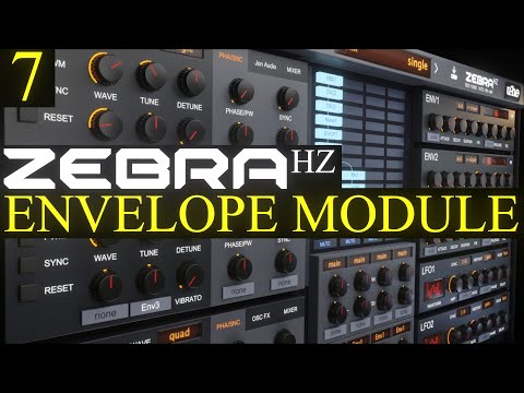 Envelope Module Zebra HZ Tutorial Lesson 7