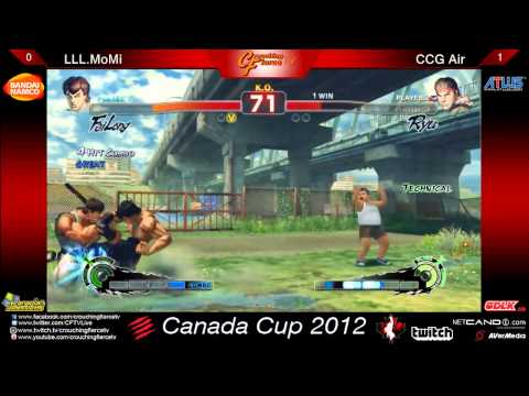 LLL.MoMi (FE) vs. CCG Air (RY) FT3 Re-Match - Canada Cup Gaming 2012 VIP Room