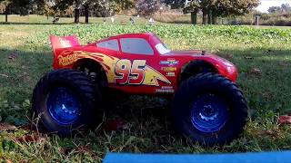 RC Rover FPV looks for Monster Truck Mc Queen