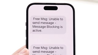 How To FIX Message Blocking On iPhone!