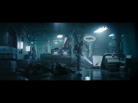 Mandalorian - Book of Boba Fett - Darksaber Scene