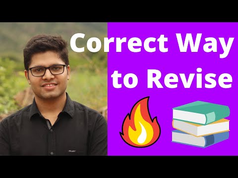 The Correct Way to Do REVISION (like Toppers) | Kalpit Veerwal