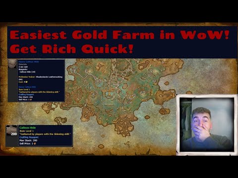 Become a Millionaire in WoW with One Farm! 50k Gold Per Hour with Easy Heavy Callous Hide Farm!