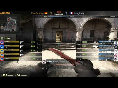 GameGune 2014 - Spiel um Platz 3  img Gaming female vs. OverGaming fem (de_inferno) Map 1