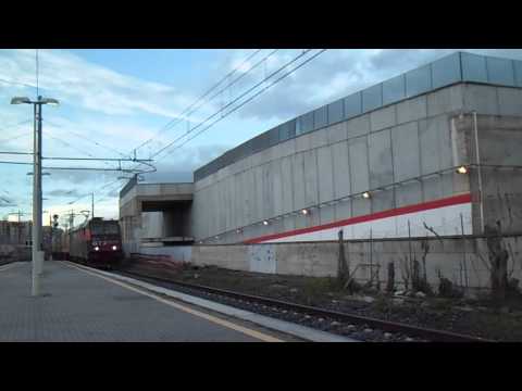 E483.054 "Elettra" GTS Rail sul TC 77021, in transito a Roma Tiburtina
