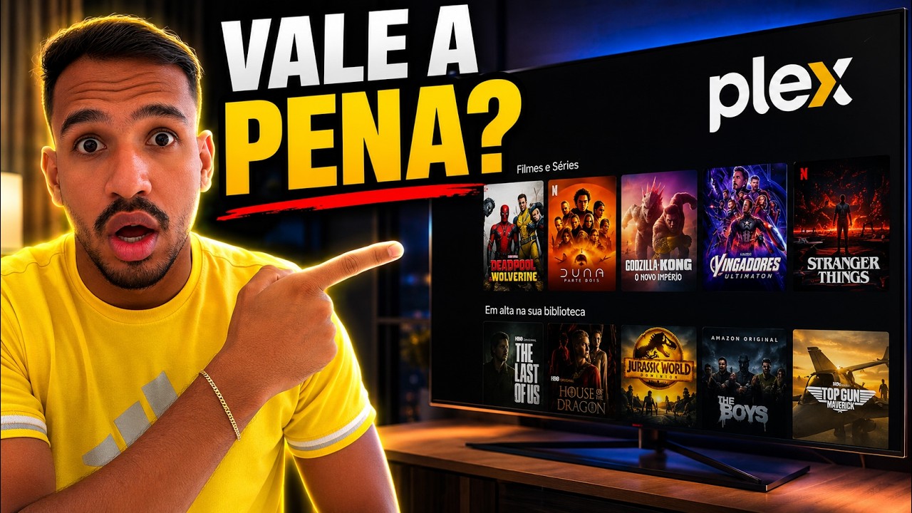 MINHA OPINIÃO SOBRE O PLEX!PLEX FUNCIONA? PLEX É BOM? TESTEI POR ALGUNS DIAS!