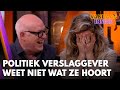 Ordinair gesprek aan tafel; politiek verslaggever Merel Ek weet niet wat ze hoort | VANDAAG INSIDE