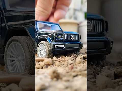 Mercedes Benz G-Wagon G-Klasse Premium-Luxus-SUV, schwarze Farbe, extremer Schlamm-Offroad-Antrie...