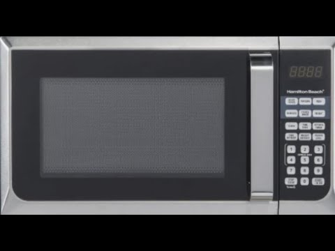 How to set the clock on your Hamilton Beach Microwave. Easy method