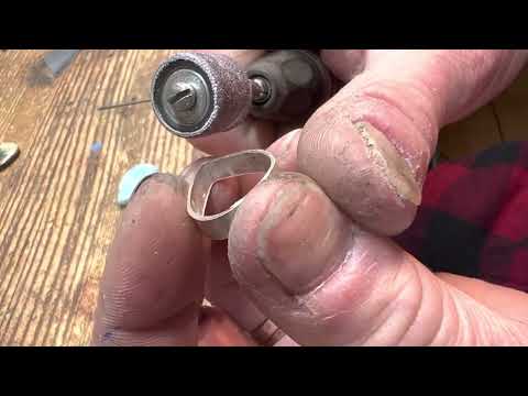 Too tall of bezel on your teardrop cabochon? Don’t be lazy!