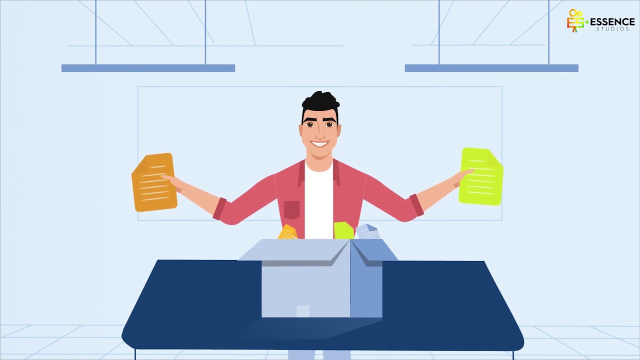 Processing Personal Data Video | 2D Explainer Video | Essence Studios