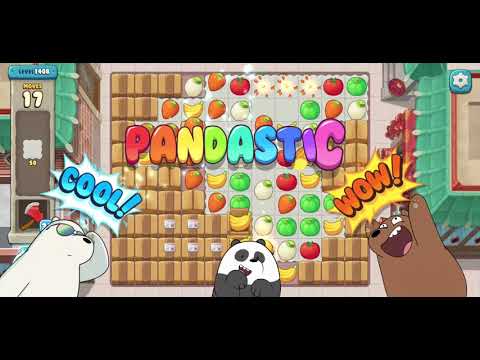 We Bare Bears Match3 Repairs Level 1408 - No Boosters